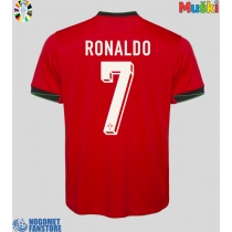 Portugal Cristiano Ronaldo #7 Domaci Dres EP 2024 Kratak Rukav